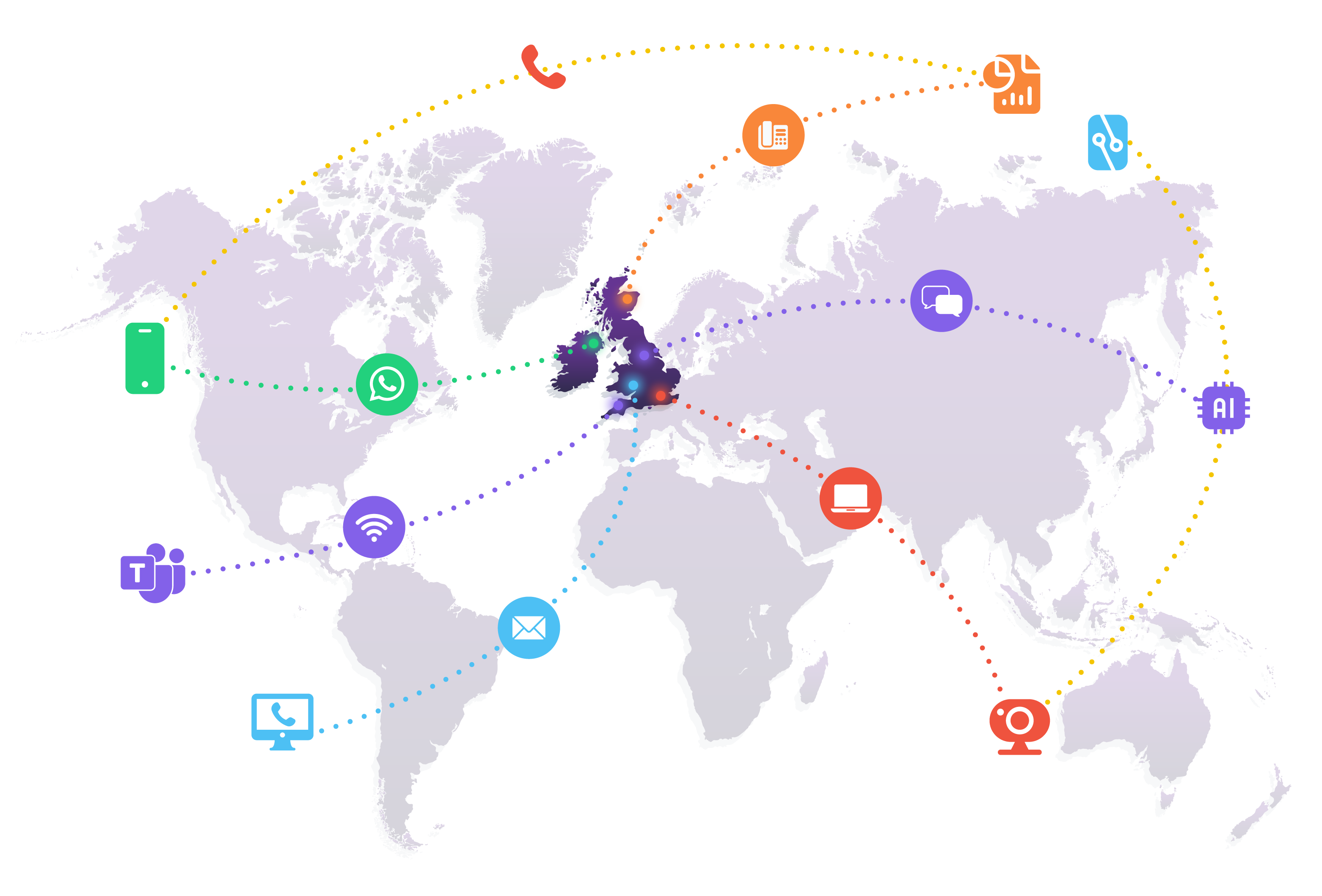 Wefone UK network connecting diverse professionals across the country